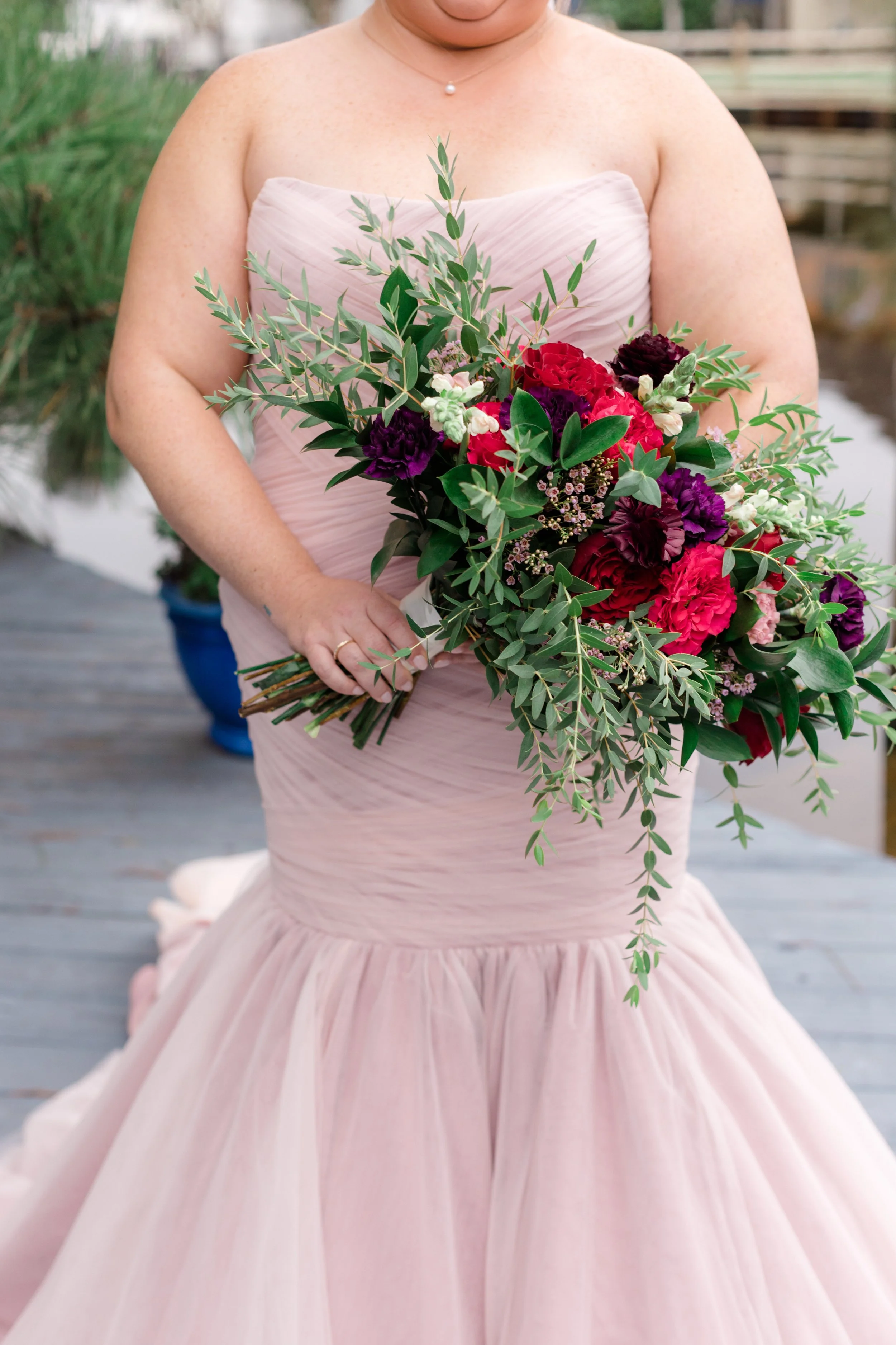 Bridal Bouquet Purple