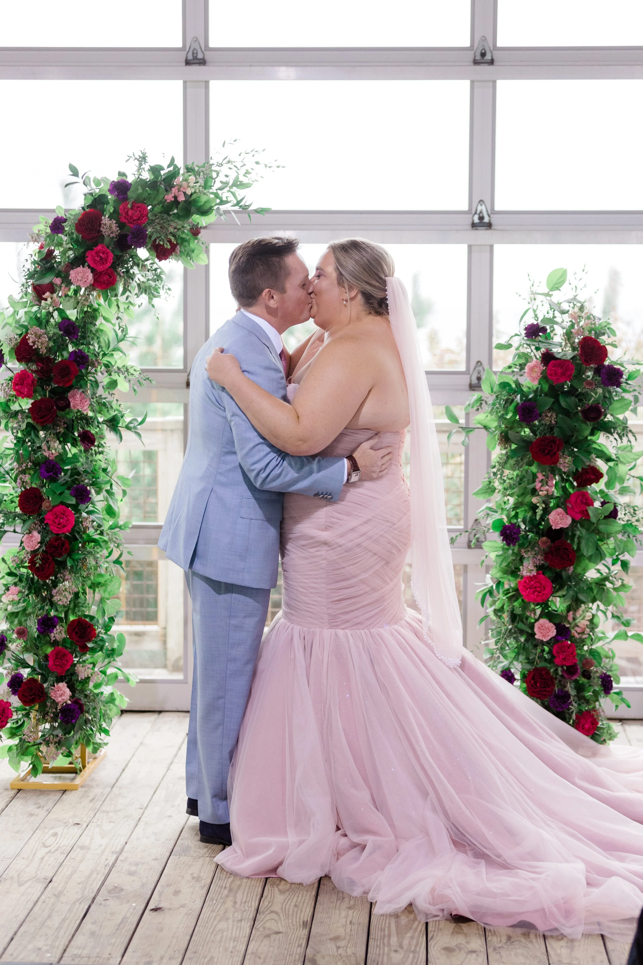 Horn Arbor with Flowers Barefoot-Floral-Maryland-Florist