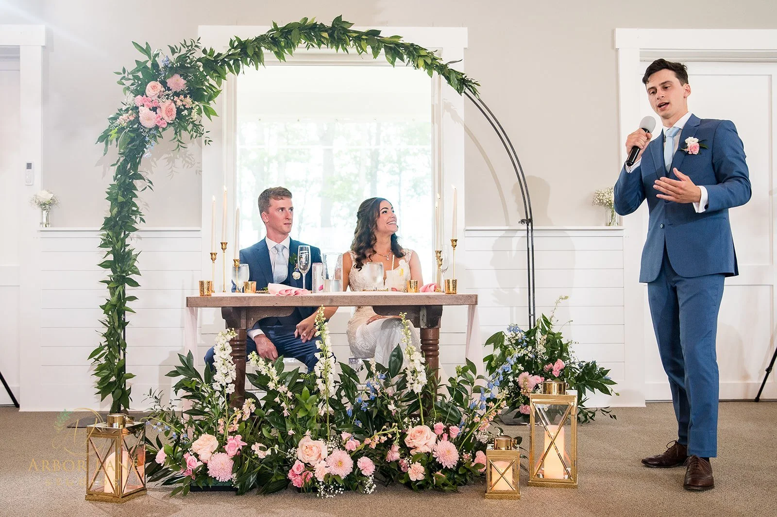 Garden Spring wedding flowers barefoot florals