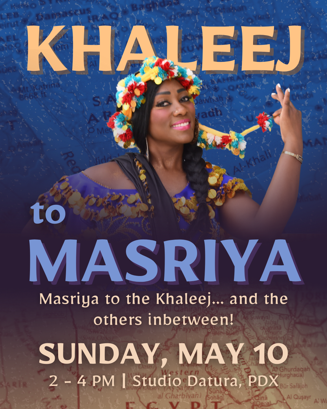 The Khaleej to Masriya, Masriya to the Khaleej