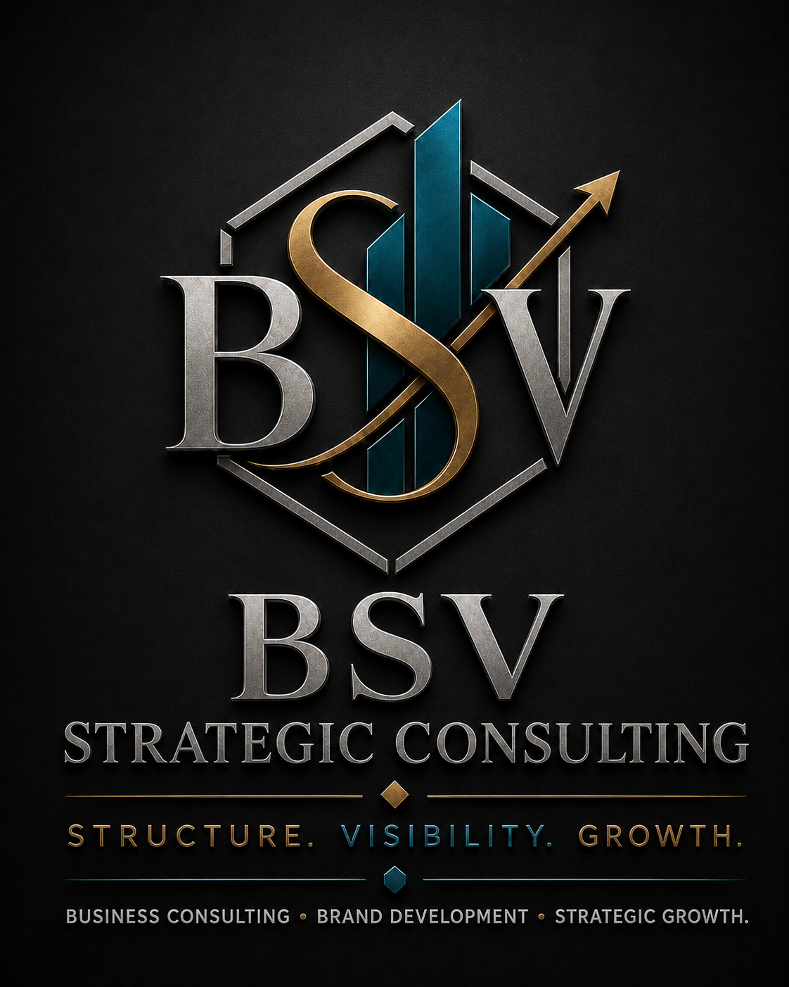 BSV Strategic Consulting brand image for business consulting, brand development, online presence audits, planning support, and strategic growth services in South Georgia.
