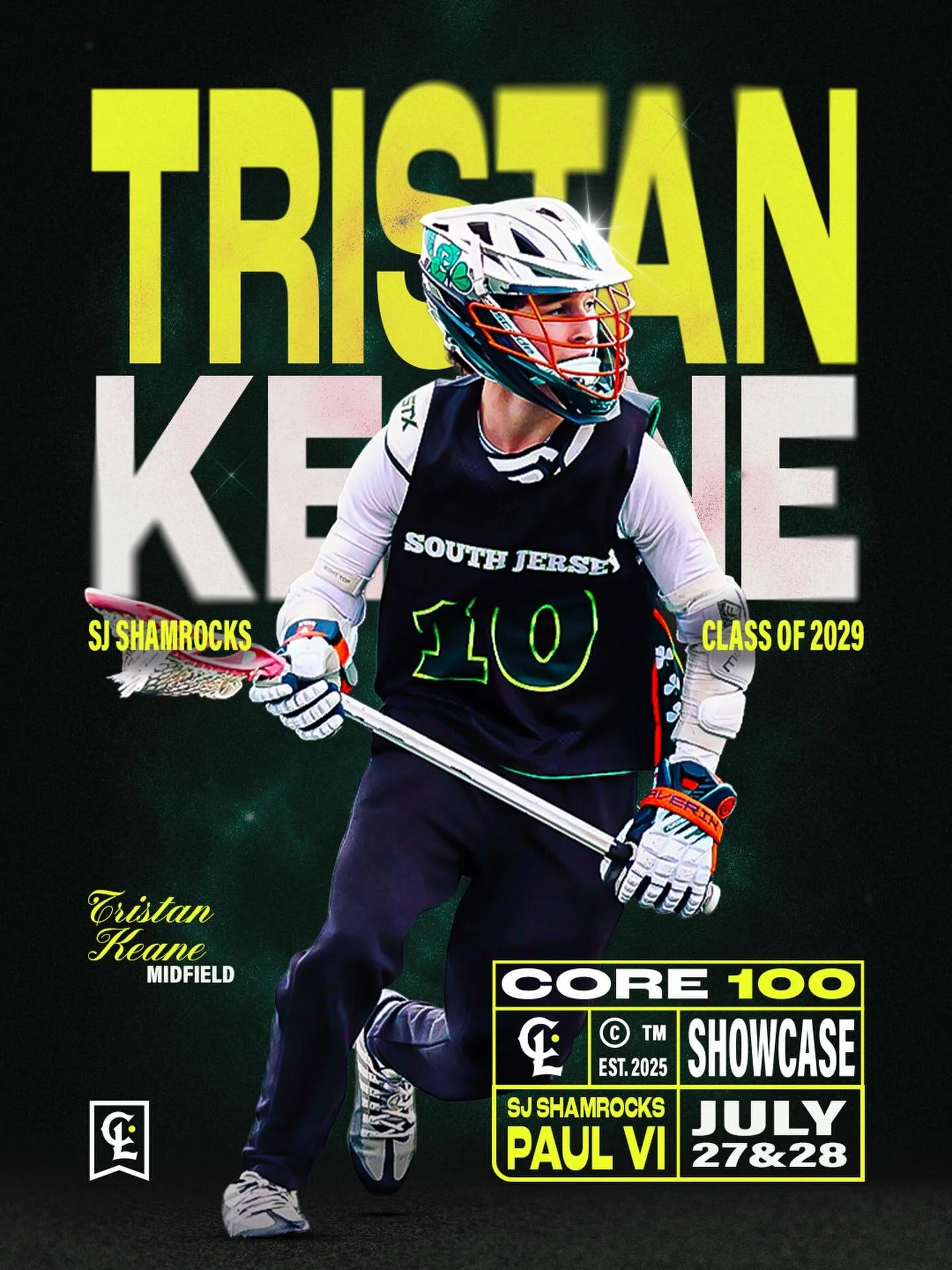 🚨2026 CORE 100 SPOTLIGHT🚨
Headed back up north to SNJ and a midfielder that has the potential to turn some heads this year&hellip;

@tristankeane2029 
Tristian Keane
Position: Midfield
Class: 2029
Club:  SJ Shamrocks @2029shamrocks 
HS: Paul VI

Co