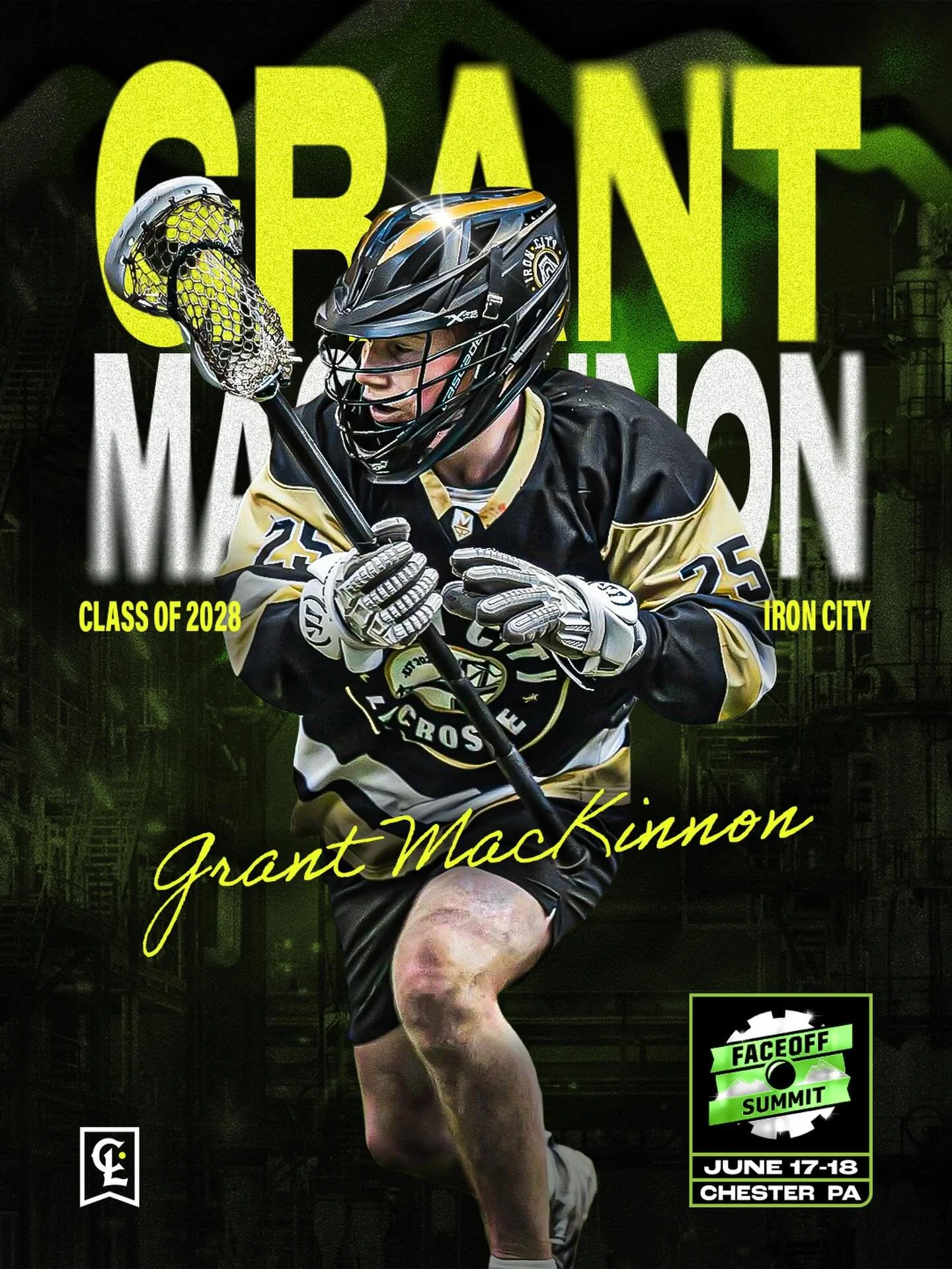 🚨 EVENT SPOTLIGHT Faceoff Factory Summit🚨
Next up coming out of the Iron City, a player that will out work the next guy and grind out a win when his team needs it&hellip;.

Grant MacKinnon @grantmack2028 
Class: 2028
Club: Iron City @ironcitylc 
HS