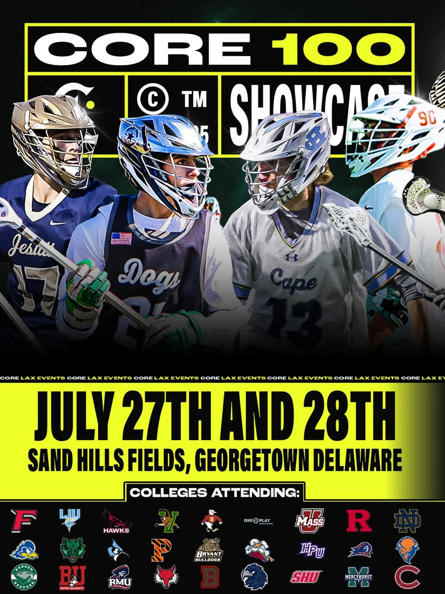🚨 2026 CORE 100 SHOWCASE 🚨

The Final Major Recruiting Event of the Summer.

Core 100 is built for players who want elite development, real competition, and recruiting exposure before heading into the fall.

With small rosters, meaningful reps, and