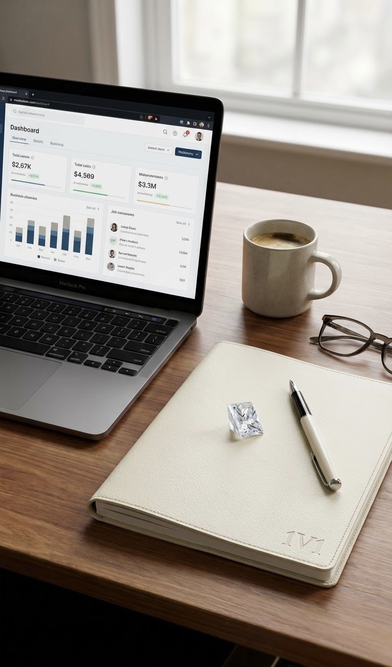 Initial design phase for a bespoke 1v1-LONDON jewellery piece.