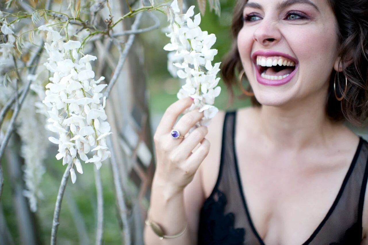 photo of Lizzie Edgewood laughing