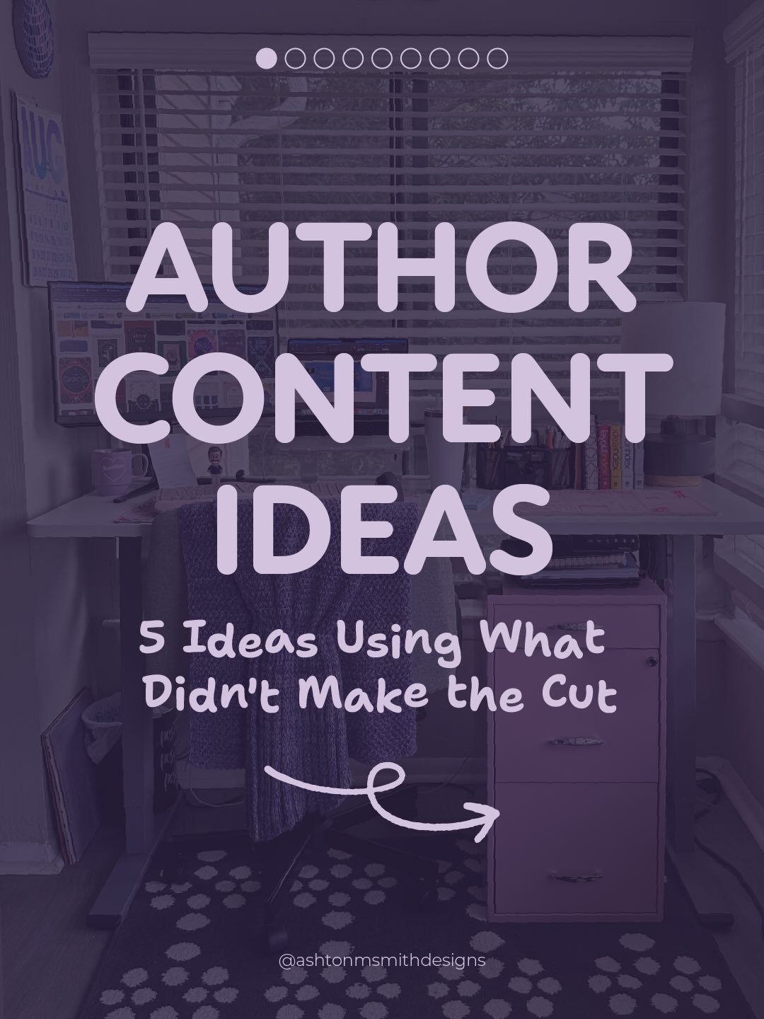 If feel like you have to show up as the *perfect* author online, consider this your official permission slip!

Your readers want to connect with you and your story, and there&rsquo;s no better way to bring them behind the scenes than by showing them 