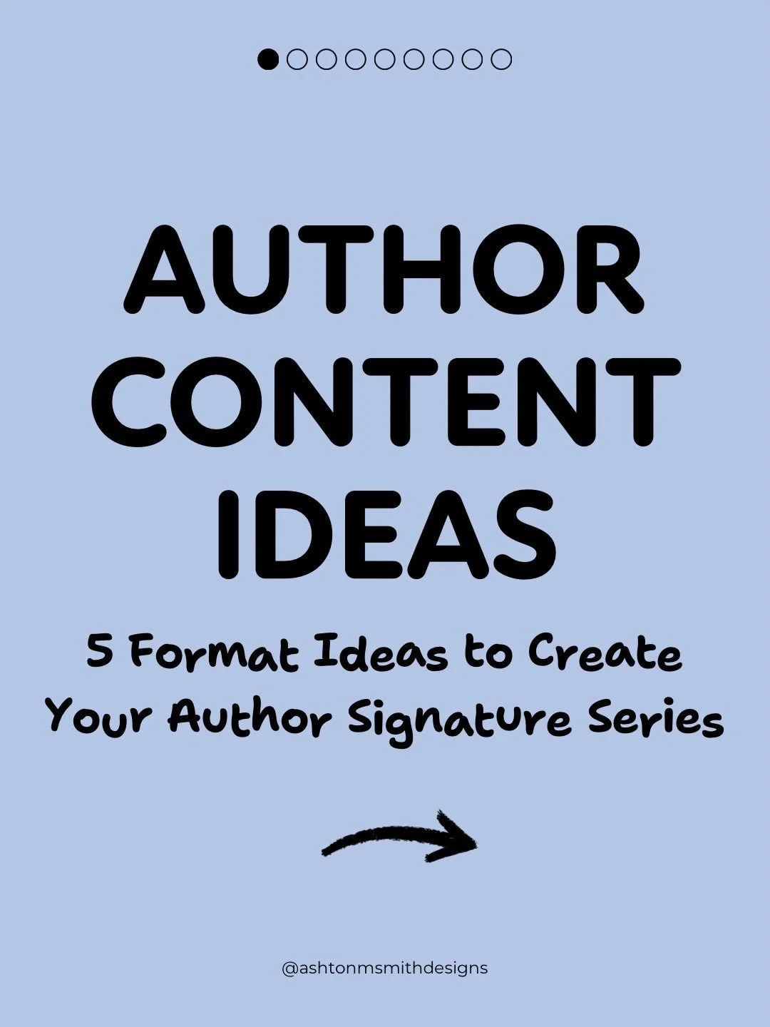 🪧 THIS IS YOUR SIGN TO CREATE YOUR AUTHOR SIGNATURE SERIES 🪧

If you don&rsquo;t have a signature series for your audience to come back for again and again, you&rsquo;re missing out on an opportunity to build such a strong community here online!

I