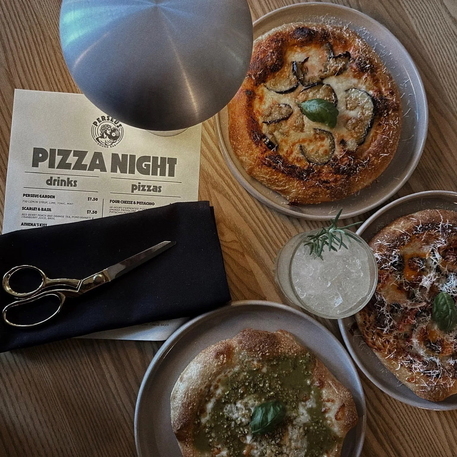 pizza night is back for another week

Mocktails, pizzas and dessert specials Monday &amp; Tuesday starting at 5:30pm

📷 @aislerchic