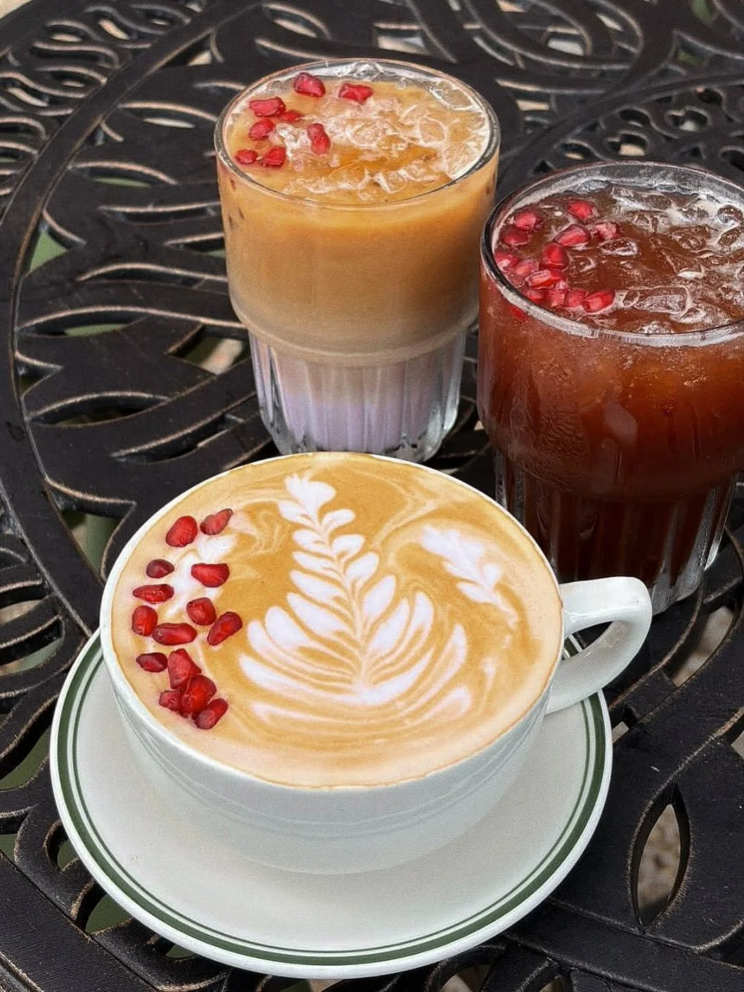 now spinning: Heart Full of Soul 

Pomegranate &hearts;️ Vanilla Latte

In support of the American Heart Association $1 for every latte will be donated for the month of October. 

Pomegranates are known for their multiple heart health benefits while 