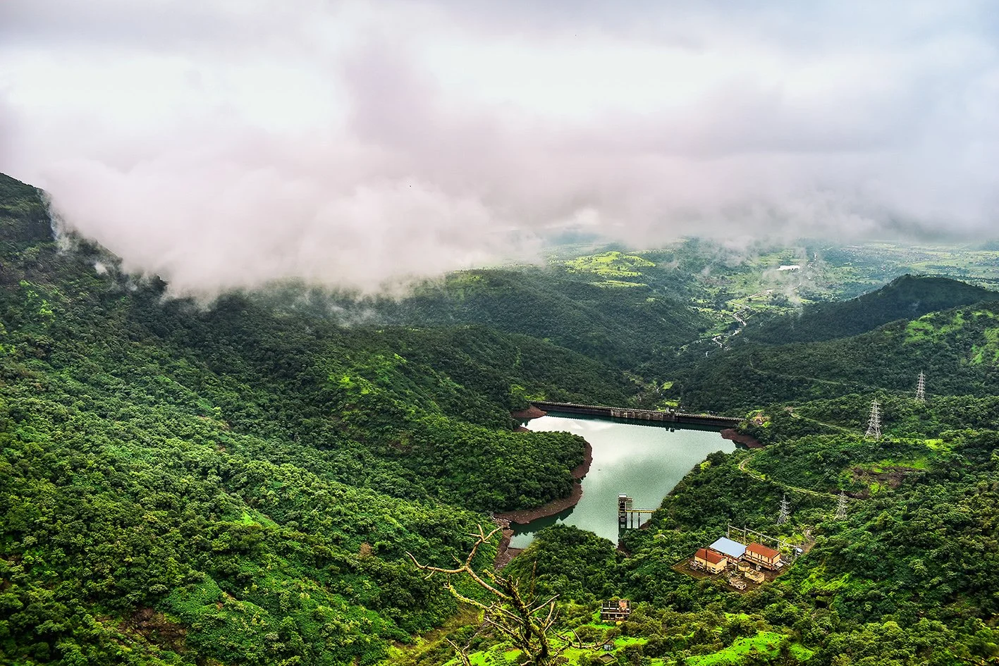Lake in the valley