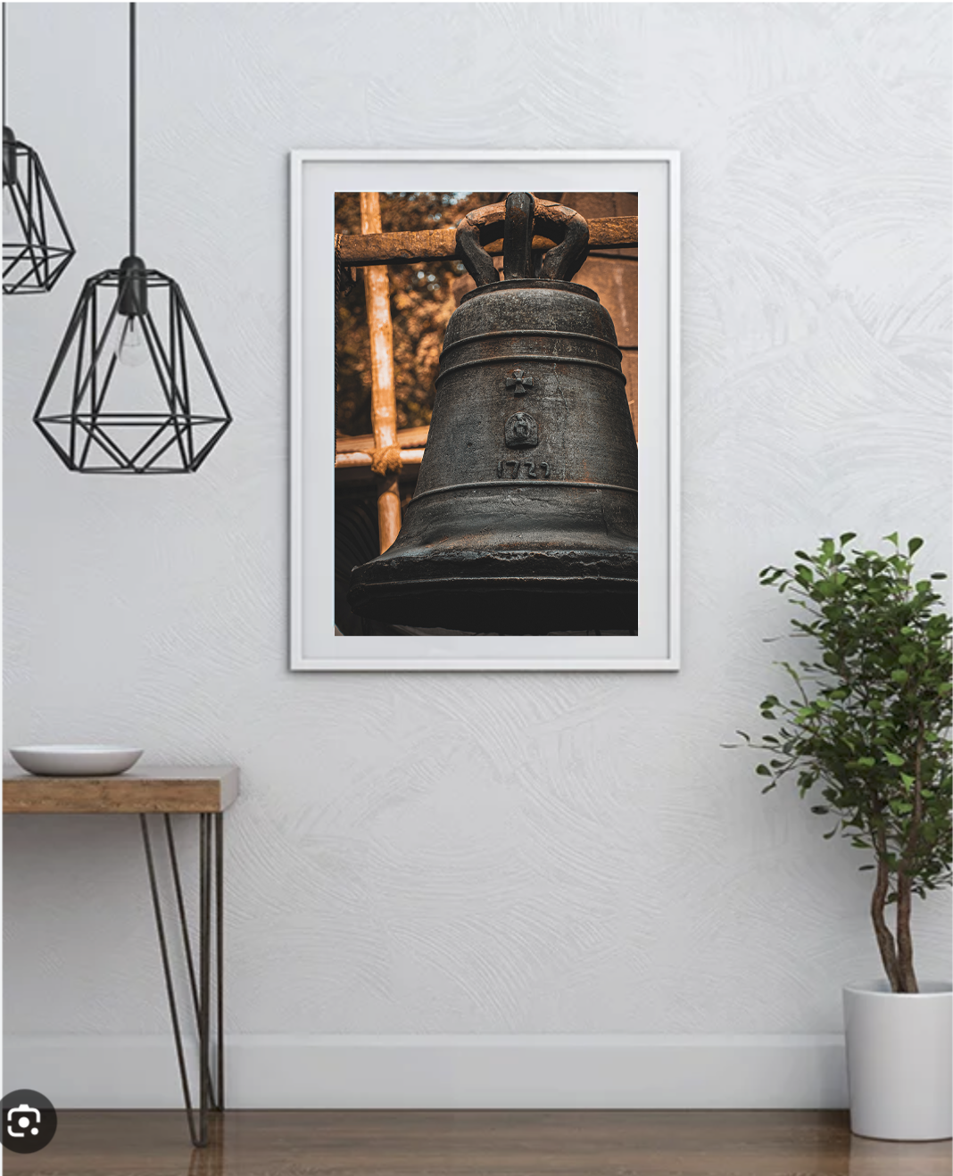 Ancient temple bell