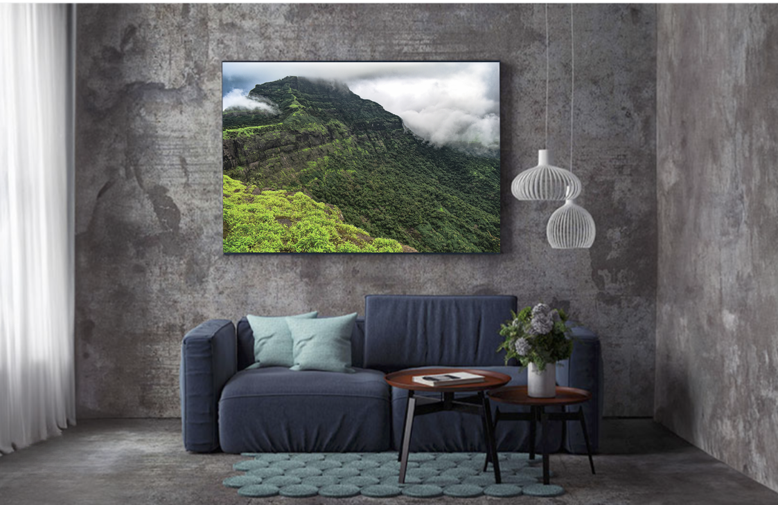 Clouds & mountains
