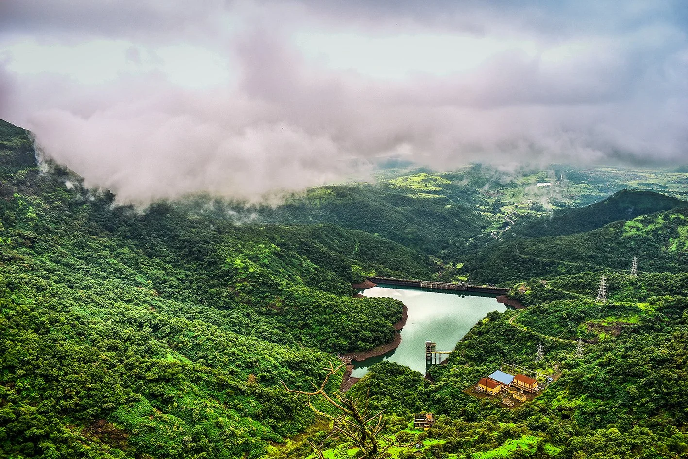 Lake in the valley