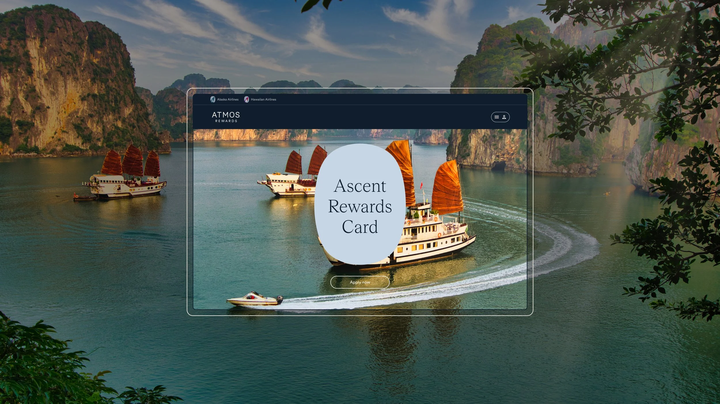 Atmos™ Rewards Visa® Credit Card Landing Pages