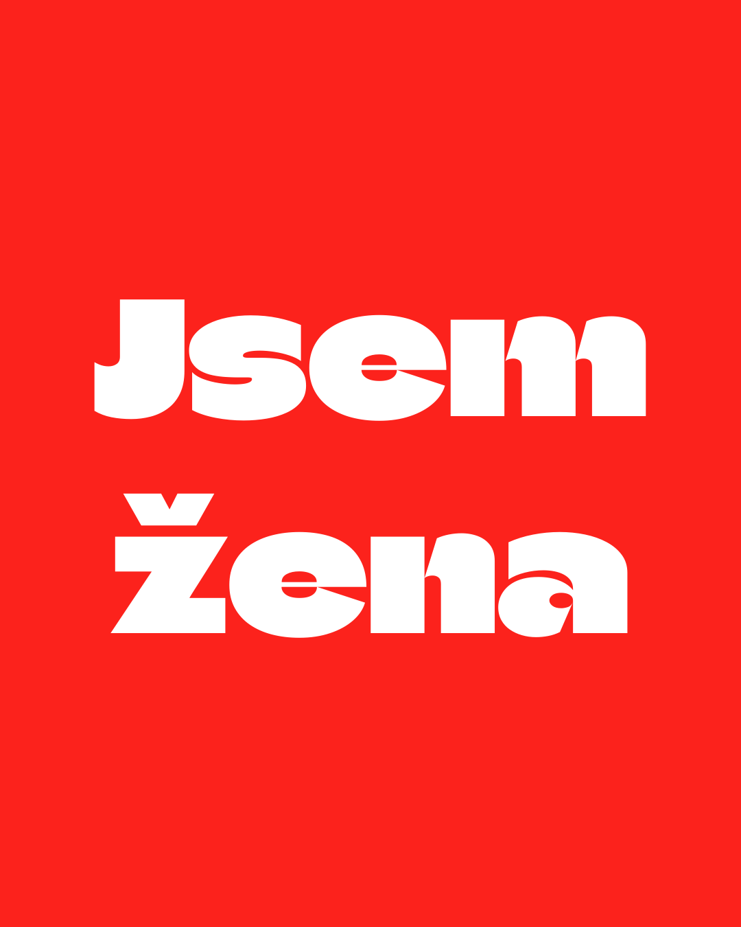 Jsem žena