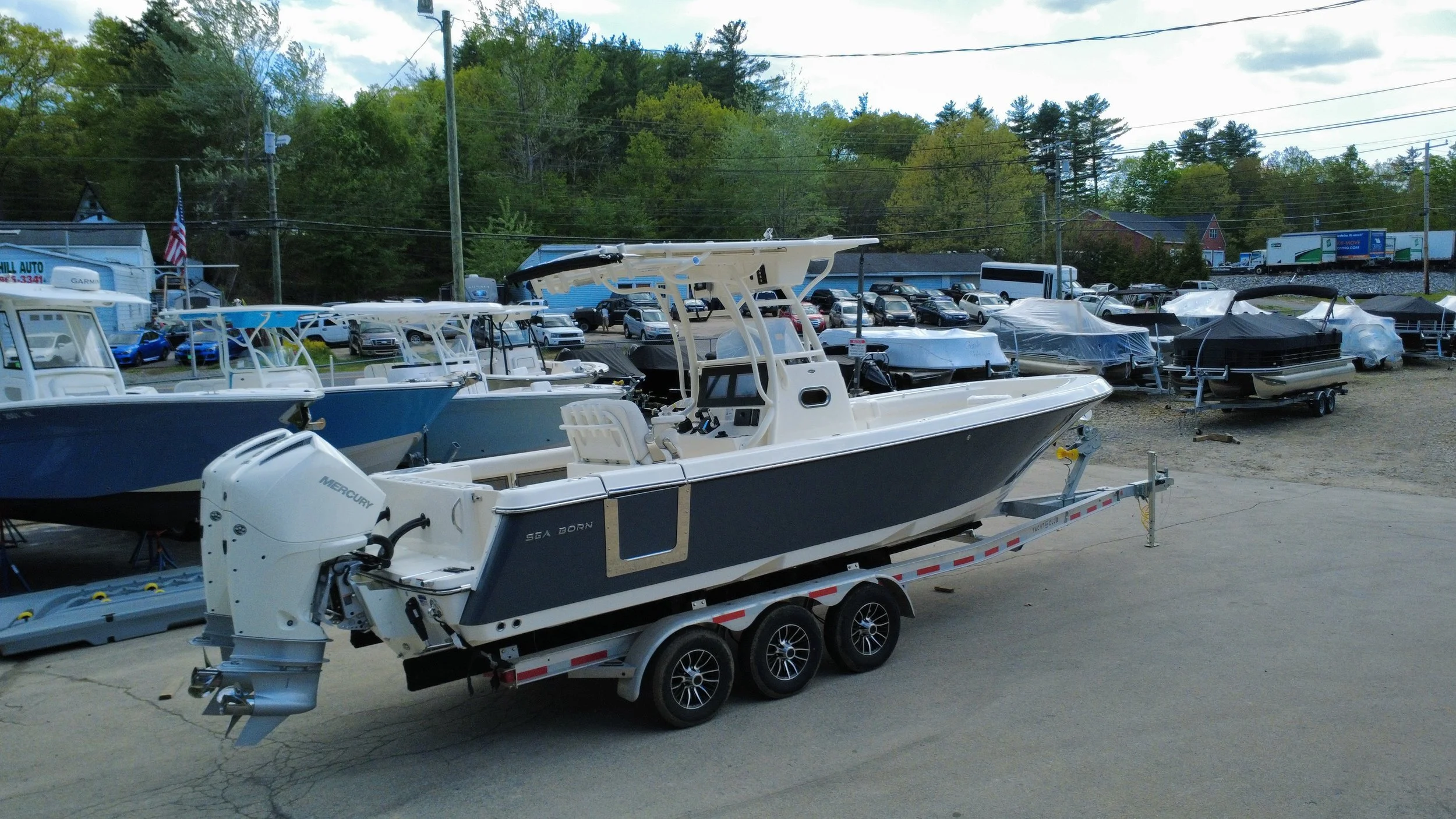 2026 Sea Born LX26 w/ Twin Mercury 200HP