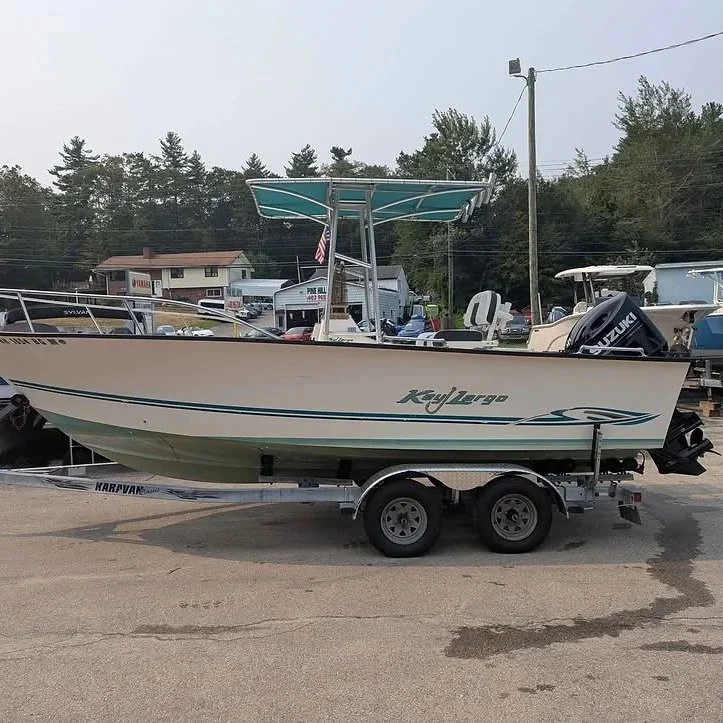 2001 Key Largo 206 w/ 2025 Suzuki 175HP & Trailer