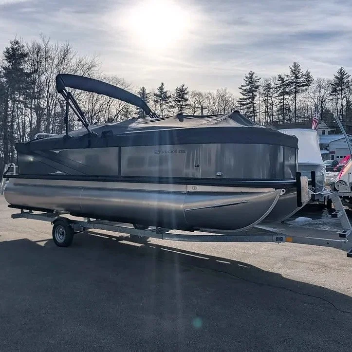 2026 Dockside 22DQ Tritoon w/ Suzuki 140 Stealth