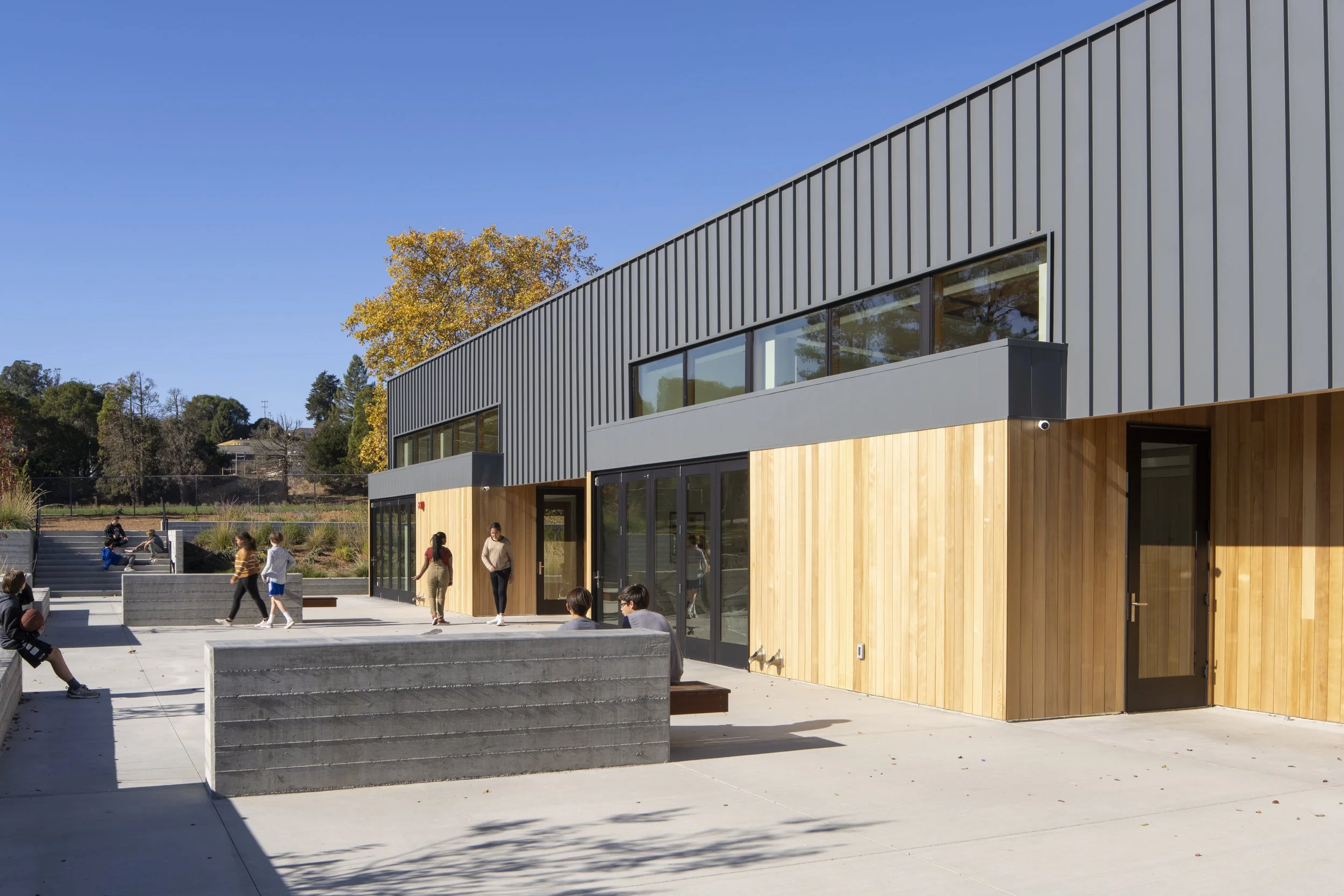 Spring Hill Montessori in Petaluma, California. A STEAM-focused campus designed for flexibility, connection, and real-world learning