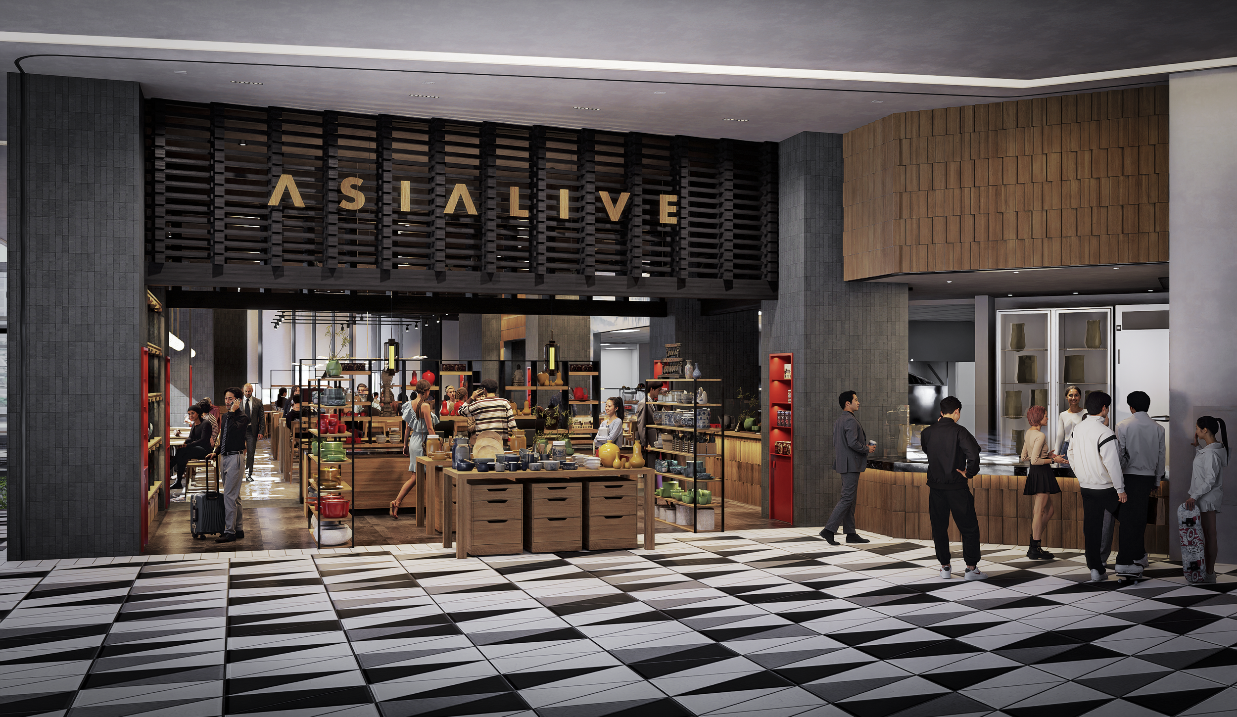   Asia Live at West Valley Fair  
A culinary destination designed around discovery 
 Retail + Hospitality 