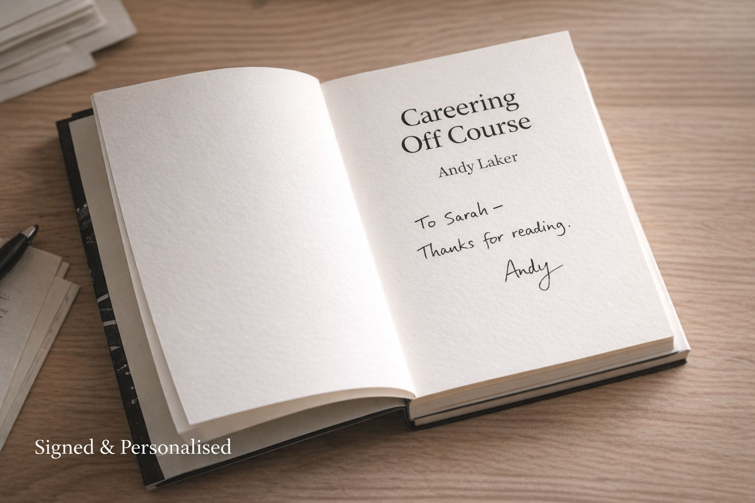 Signed & Personalised (Best Value)