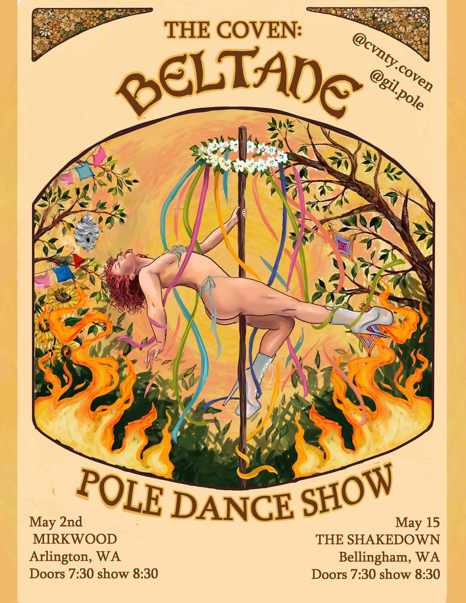 The Coven: Beltane Pole Dance Show