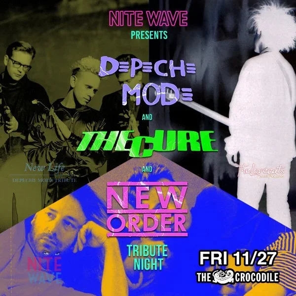 Nite Wave - The cure, depeche mode, new order tribute night