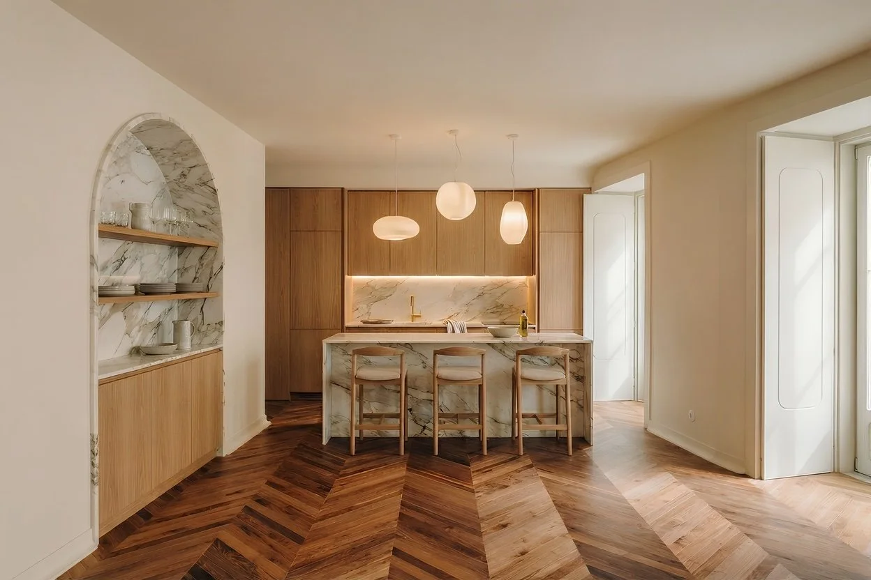 Marble kitchen in a HillForte property