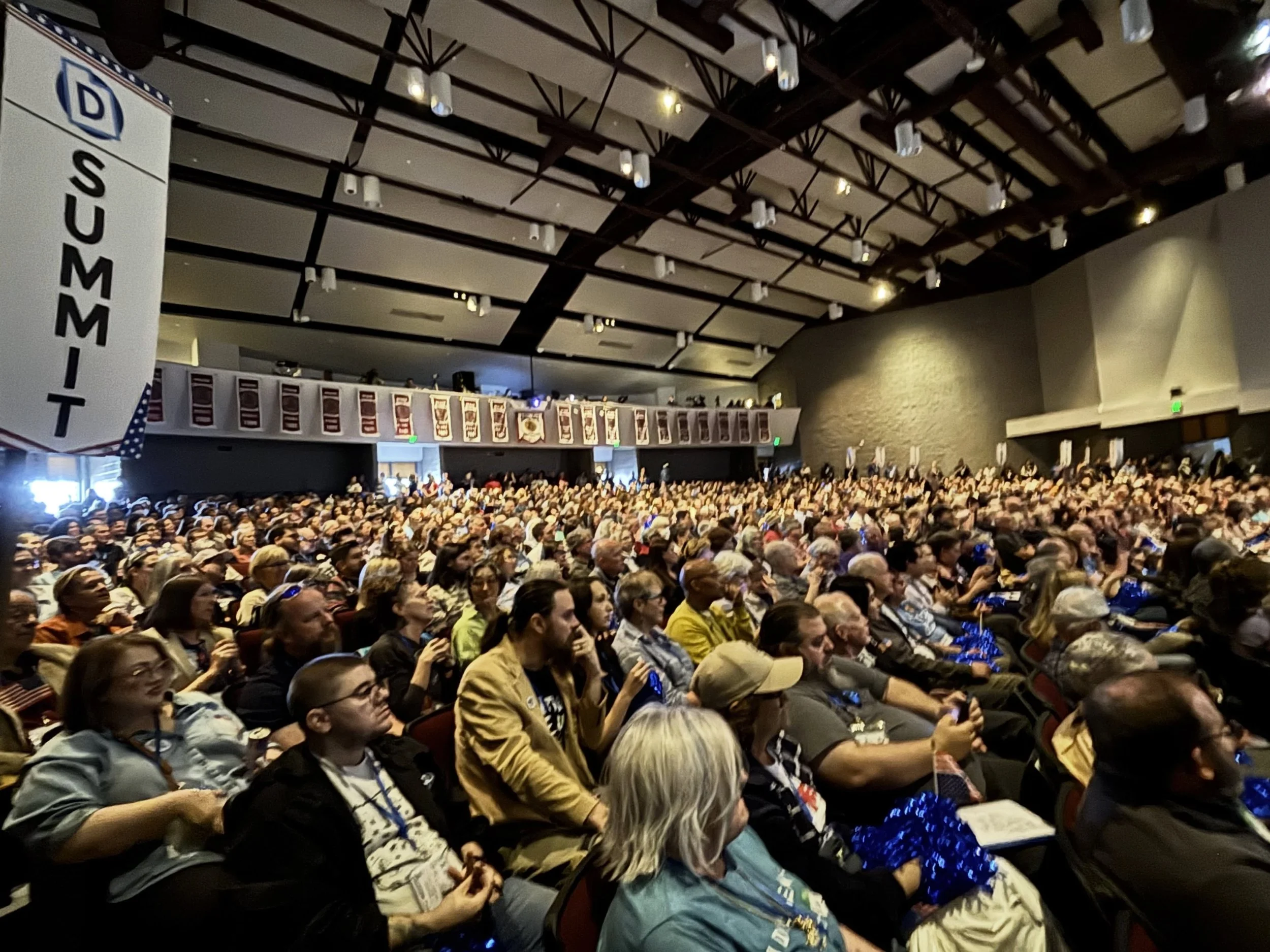 Look at this room.

Thank you to every Summit County delegate who showed up at state convention this weekend. You drove the miles, sat through the long hours, debated the platform, weighed in on candidates, and represented your neighbors. The party d