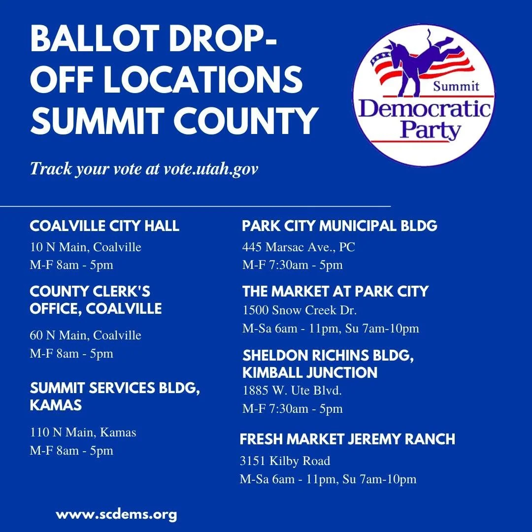 Any questions on voting? We've got you covered! Please share these drop-off locations widely! 🤩🗳