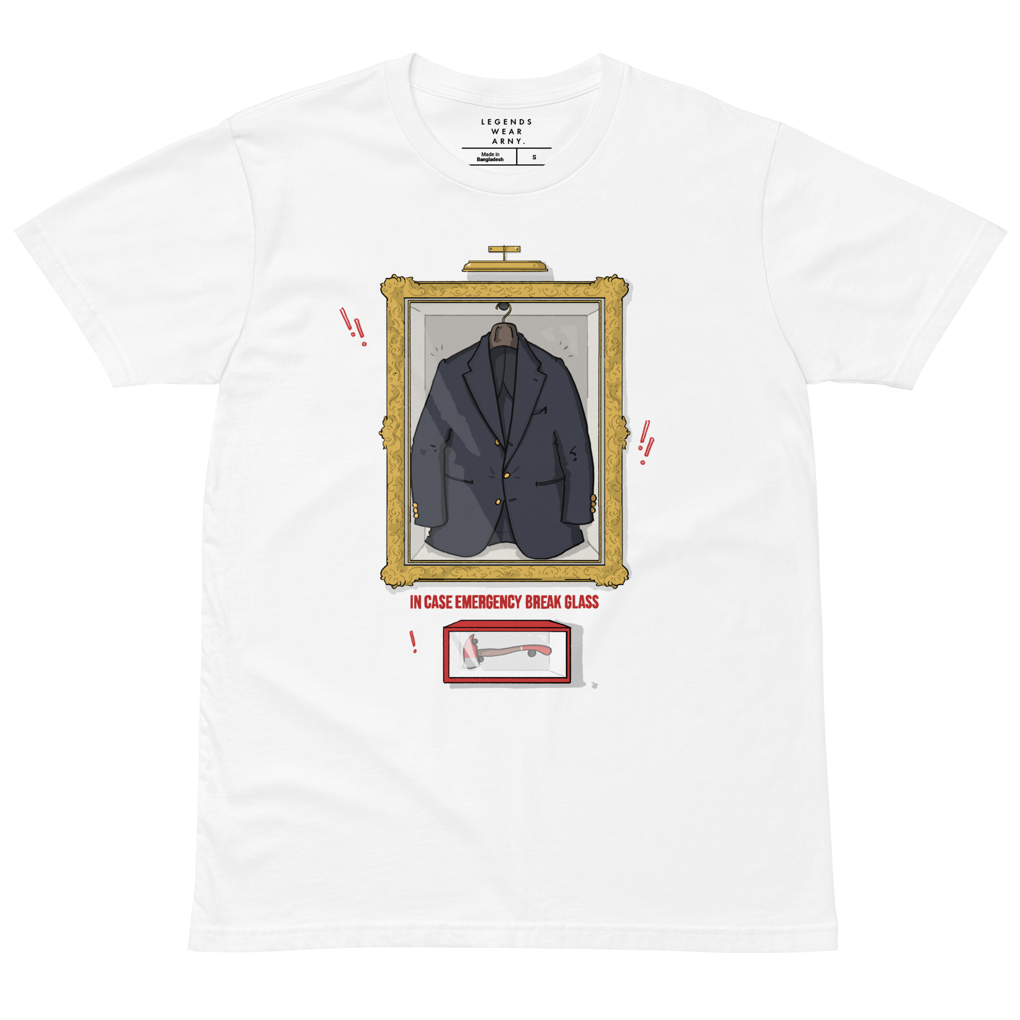 In Case Emergency Break Glass  T-Shirt