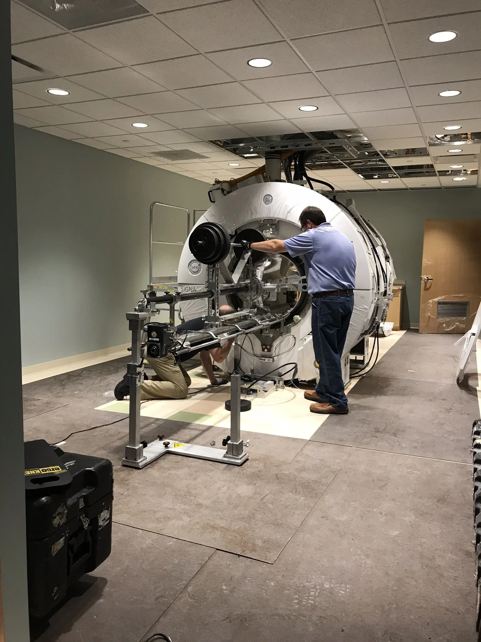 Medical imaging equipment installation