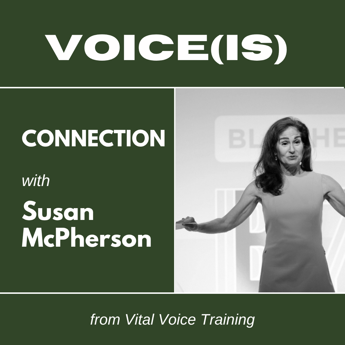 CONNECTION with Susan McPherson:&nbsp; On building relationships and community, making people feel seen and heard, and enacting corporate change