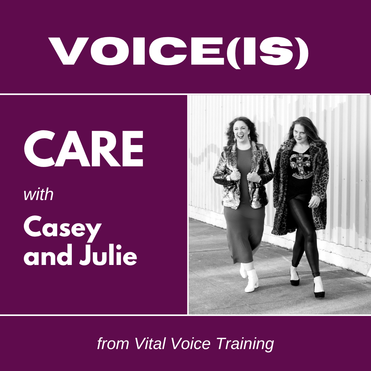 CARE with Casey and Julie: Technicolor emotions, building your team, and the power of small goals