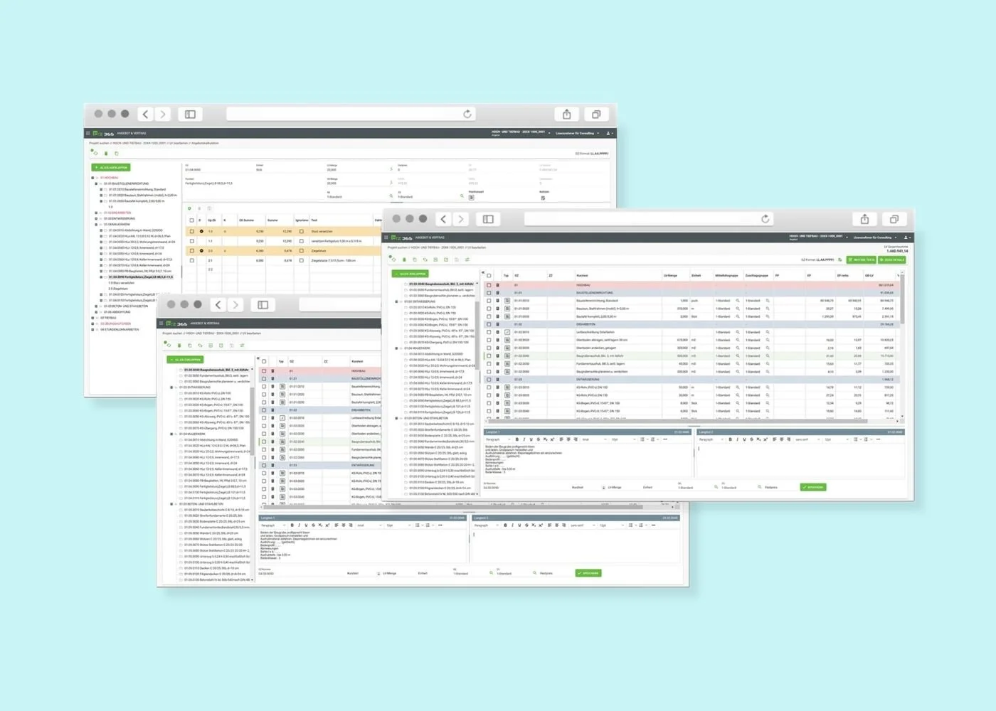 UX Design für ERP Software im Bauwesen