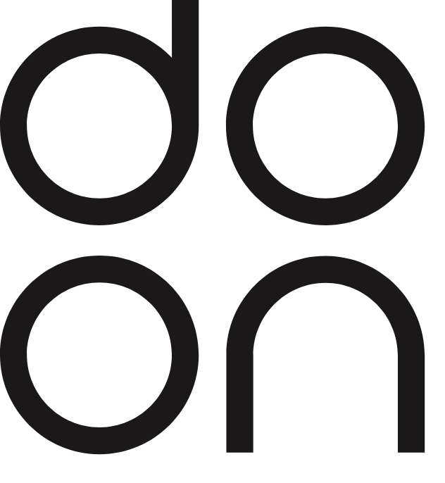 Black background with four semicircles forming a symmetric pattern.