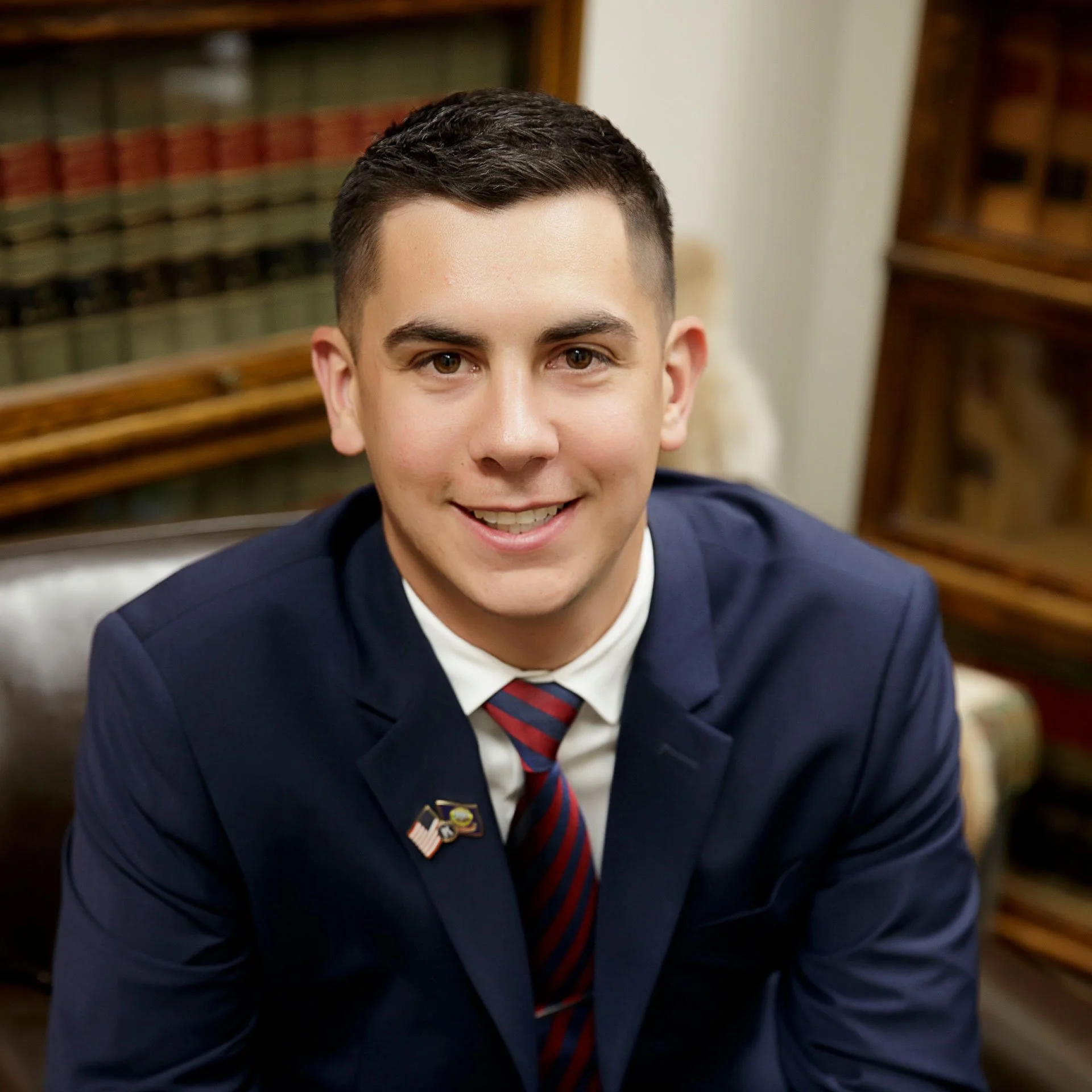 Ben Allen in the office