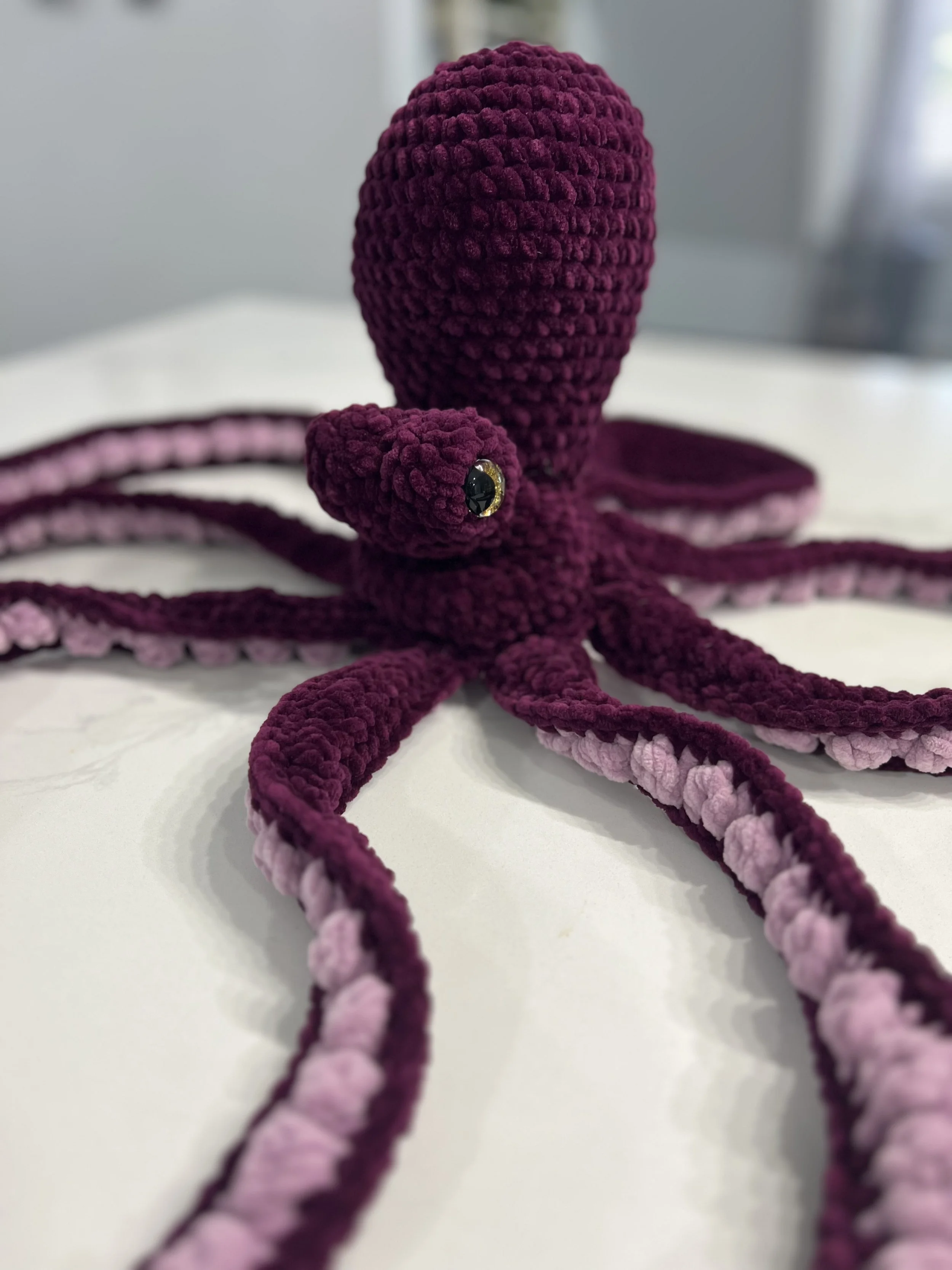 Anchor the Octopus - Burgundy