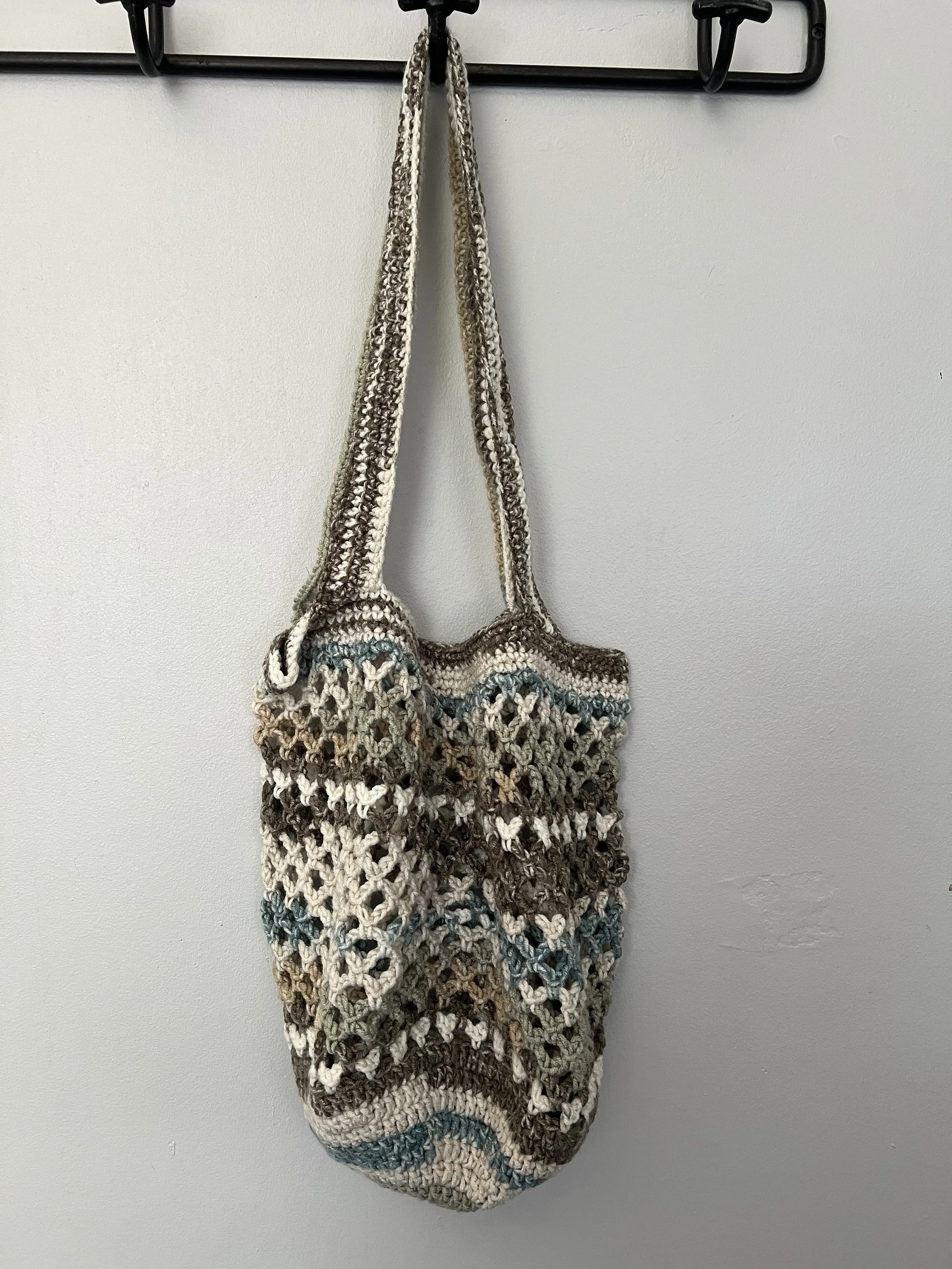 Blue Multicolored Bag
