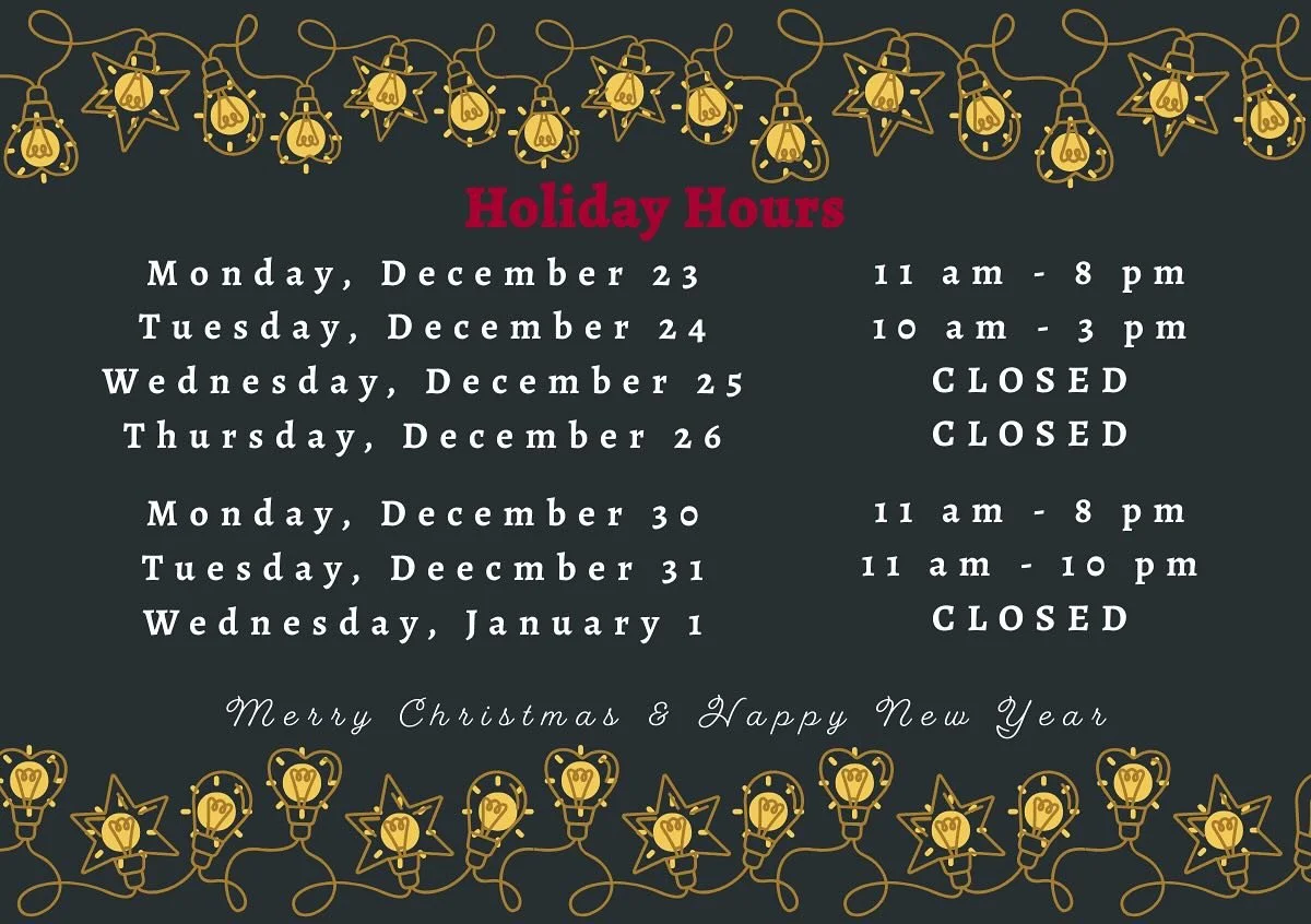 Wishing everyone a happy and safe holiday season from the Valentino&rsquo;s family ✨❤️

Make sure to reserve your holiday dinners &amp; parties in advance! 

#valentinos #westdalevillage #stoneycreek #supportlocal #holidayseason #happyholidays #itali