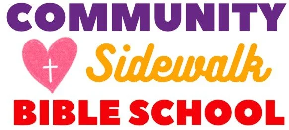 Sidewalk bible school