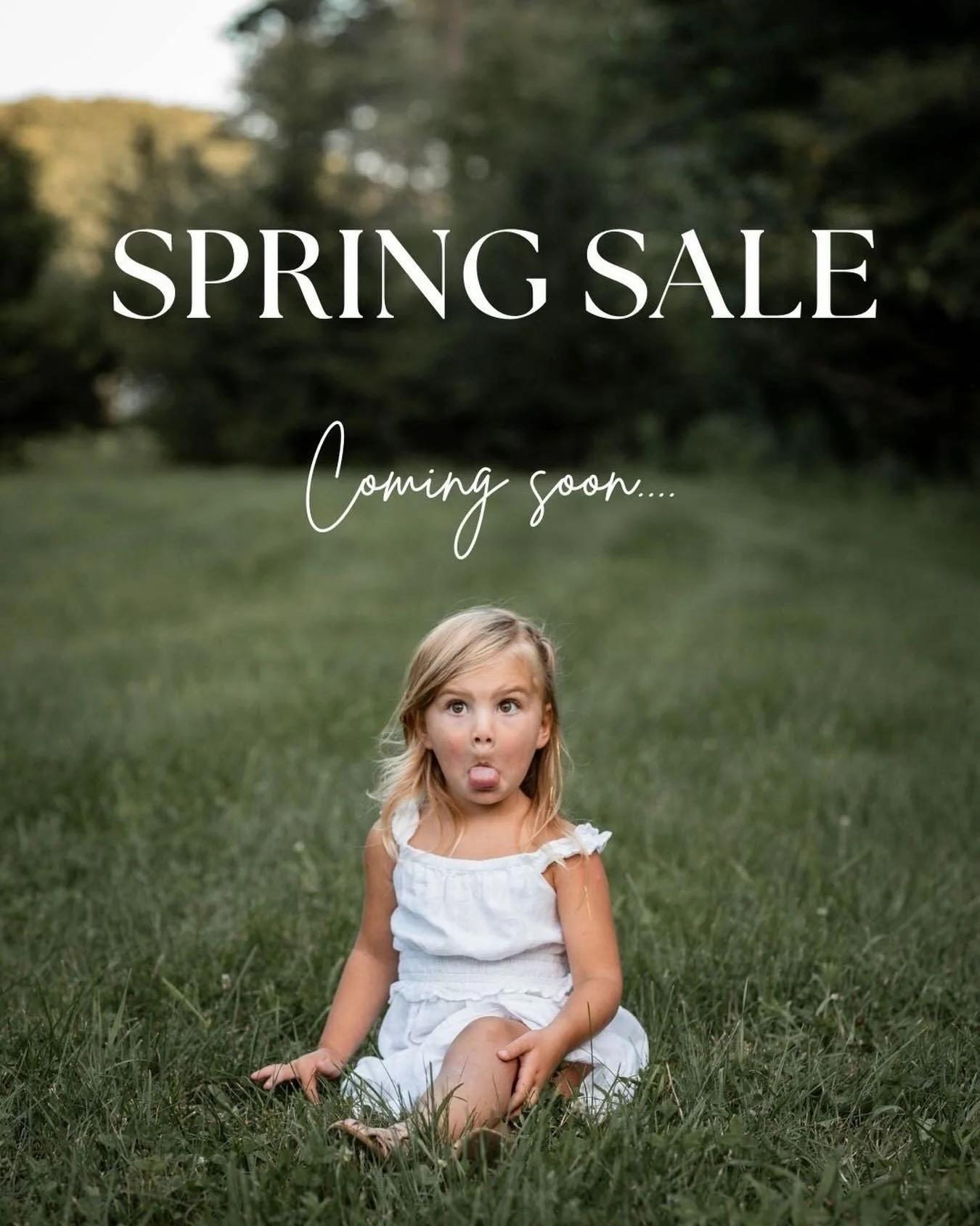 What&rsquo;s that you say? A SPRING SALE is in the air?!
⠀⠀⠀⠀⠀⠀⠀⠀⠀
Yep! And this time, it&rsquo;s for the LOCALS! :) 
⠀⠀⠀⠀⠀⠀⠀⠀⠀
If you&rsquo;ve been thinking about scheduling a session with me, this is your sign to join my email list and get all the 