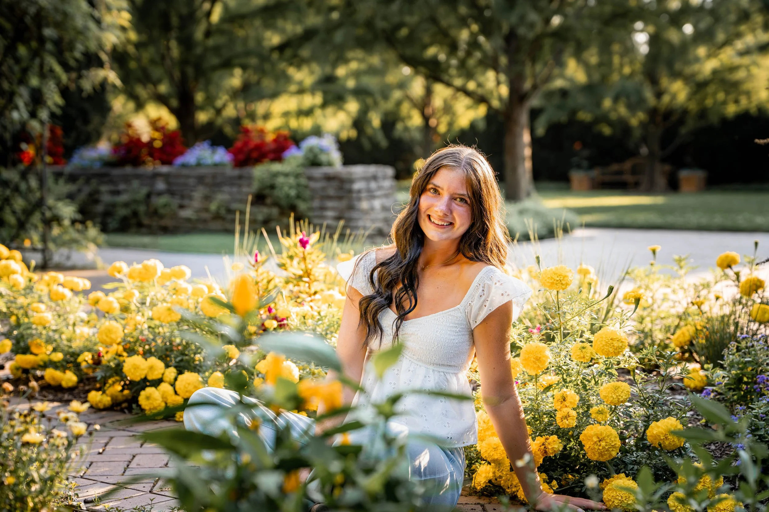Ava Senior Pictures at Wegerzyn Gardens | Dayton, Ohio Family Photographer