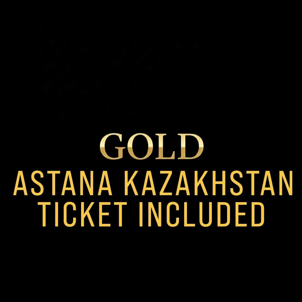 ASTANA GOLD PACKAGE - SEPT. 3 (TICKET INCLUDED)