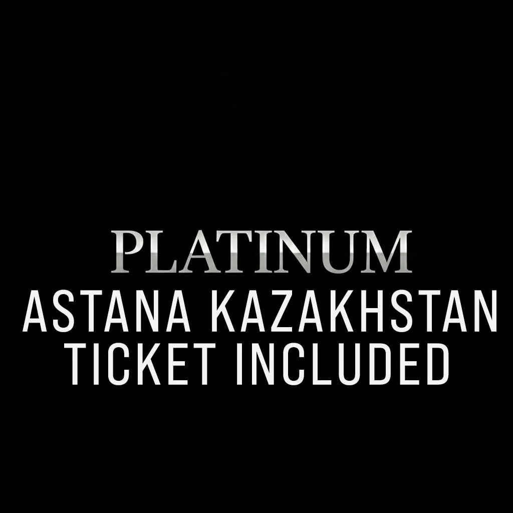 ASTANA PLATINUM PACKAGE - SEPT. 3 (TICKET INCLUDED)