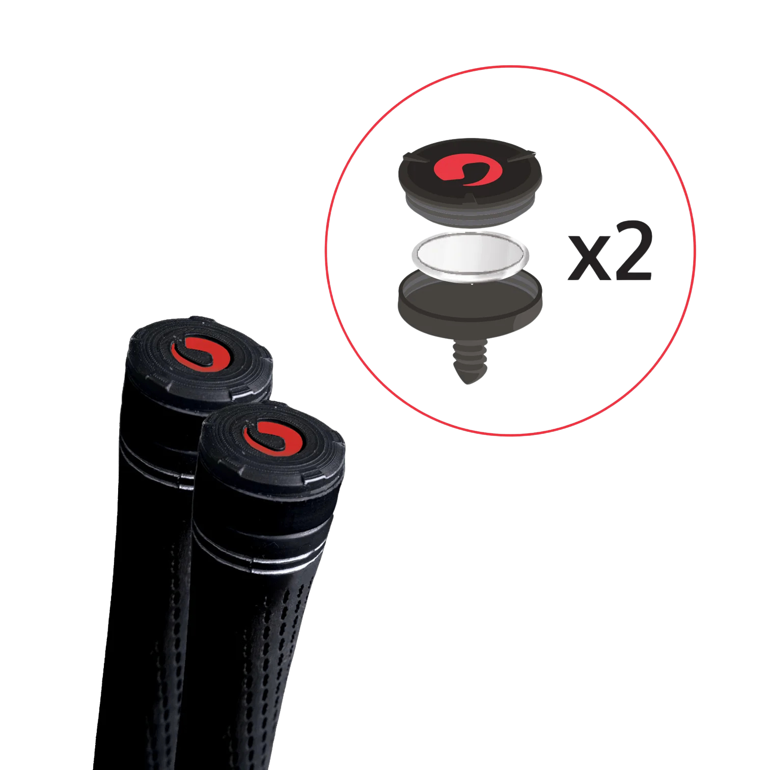 Ensemble de (2) boutons émetteurs