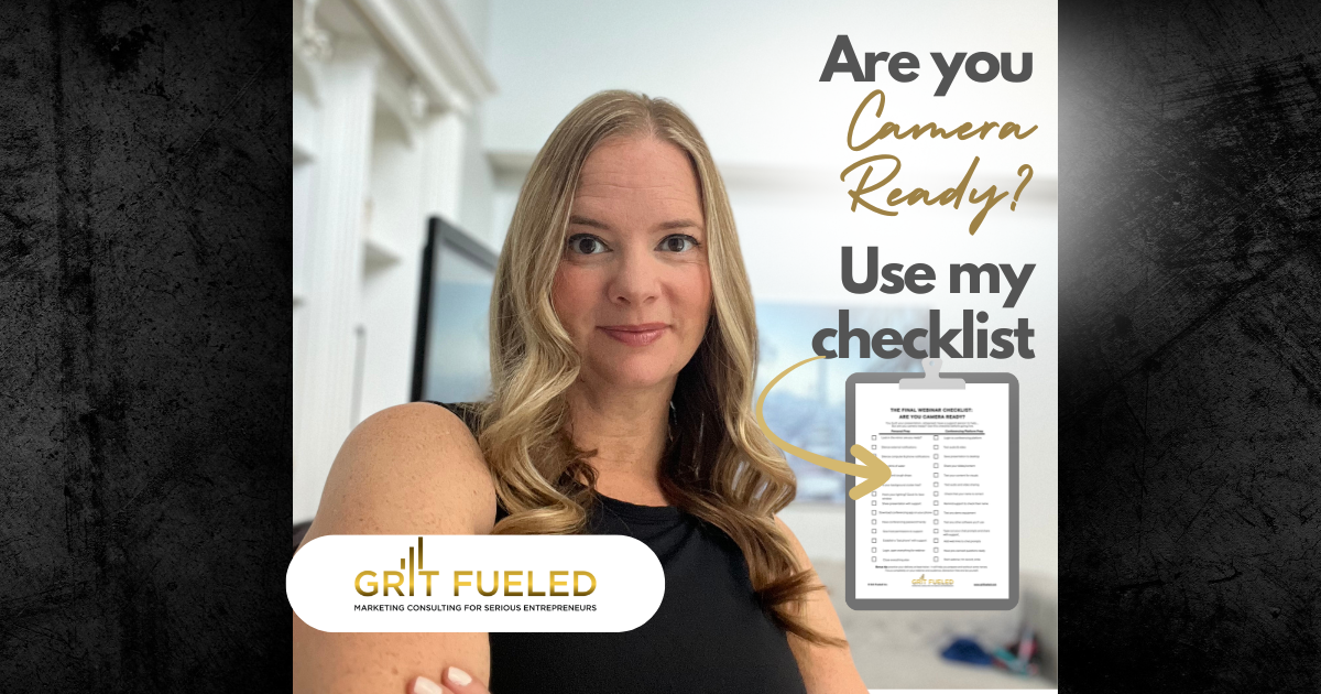 Camera‑ready Webinars: Prepare For The Unexpected
