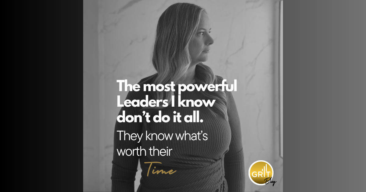 The most powerful leaders i know do this