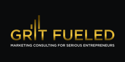 Grit Fueled logo with tagline Marketing Consulting for Serious Entrepreneurs
